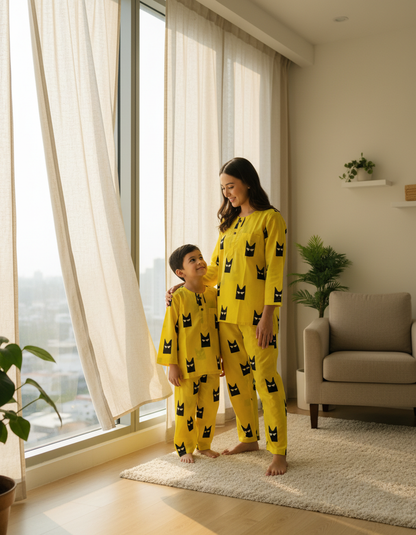 Batman Jammies Twinning