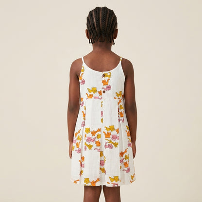 Cat Box Pleat Dress