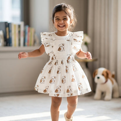 Dog Ruffle Dress