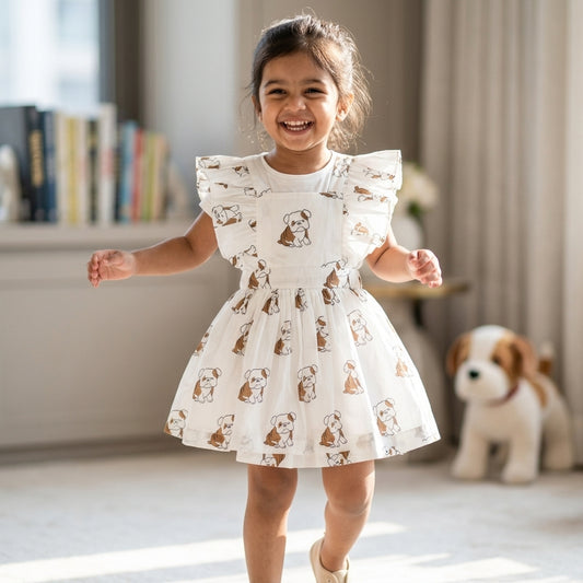 Dog Ruffle Dress