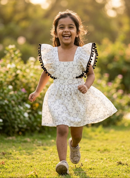 Sheep Ruffle Dress