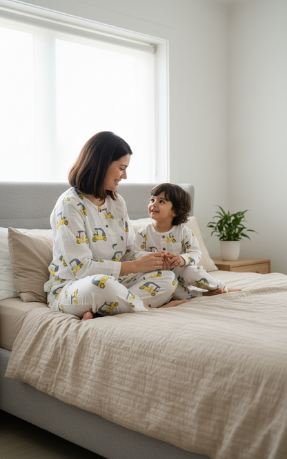 Auto Rickshaw Jammies Twinning