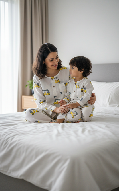Auto Rickshaw Jammies Twinning