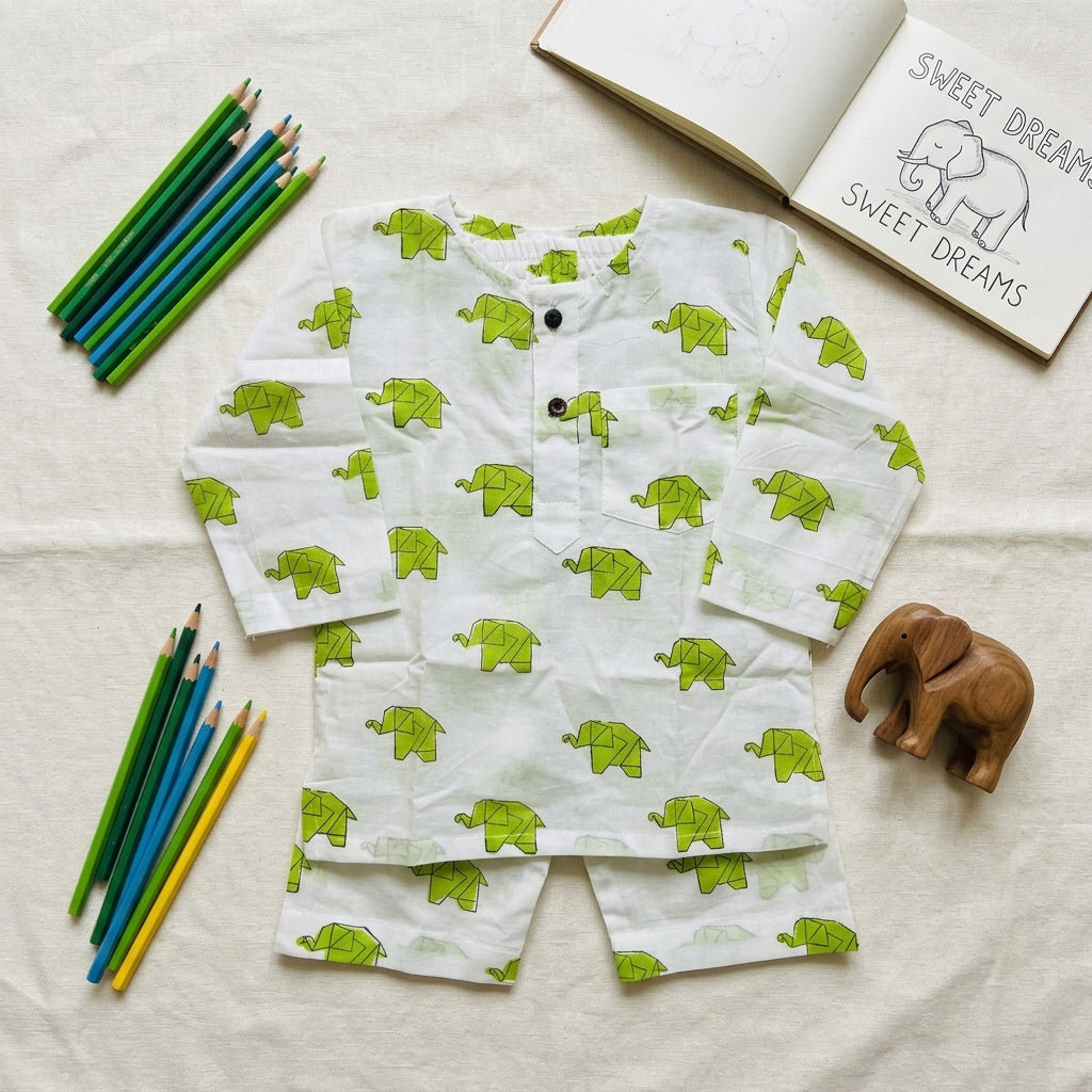 Elephant Origami Jammies