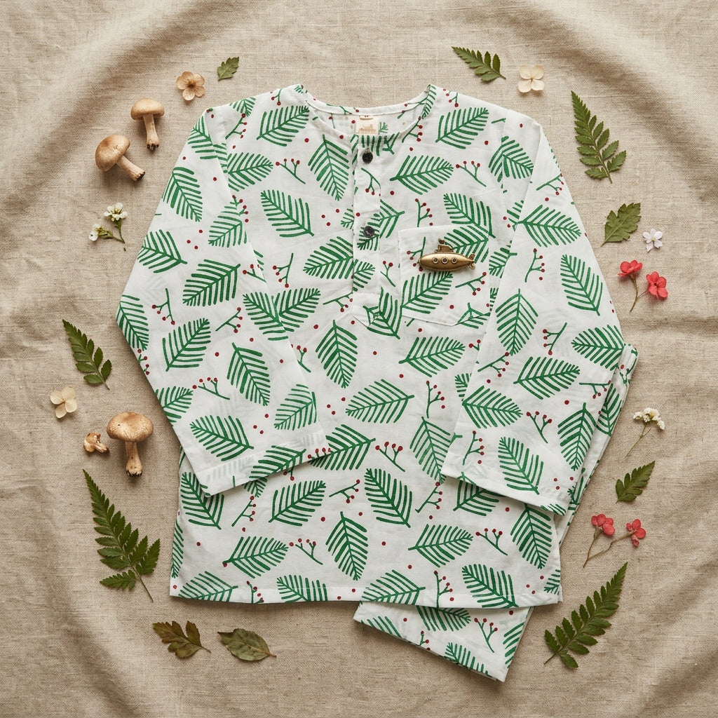 Holly Leaf Jammies