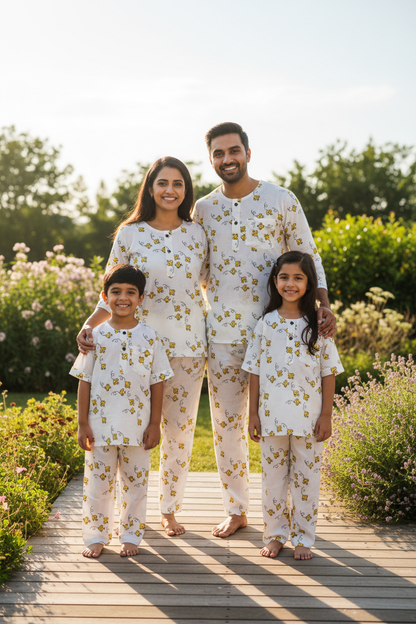 Honeybee Jammies Twinning